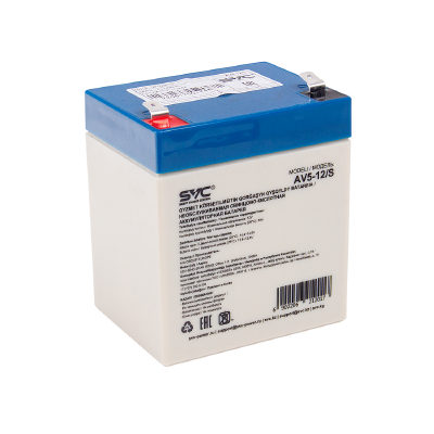 SVC Аккумуляторная батарея SVC AV5-12/S 12В 5 Ач