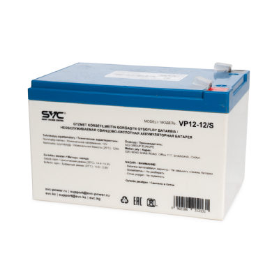 SVC Аккумуляторная батарея SVC VP12-12/S 12В 12 Ач