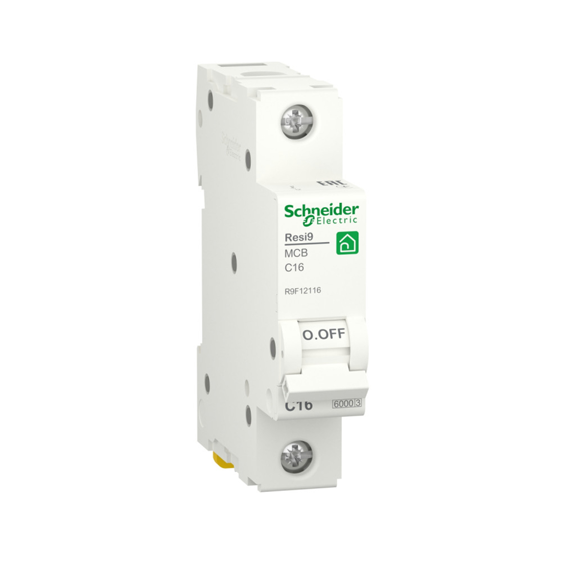 Schneider Electric Автоматический выключатель SE R9F12116 (АВ) 1P С 16А 6 kA