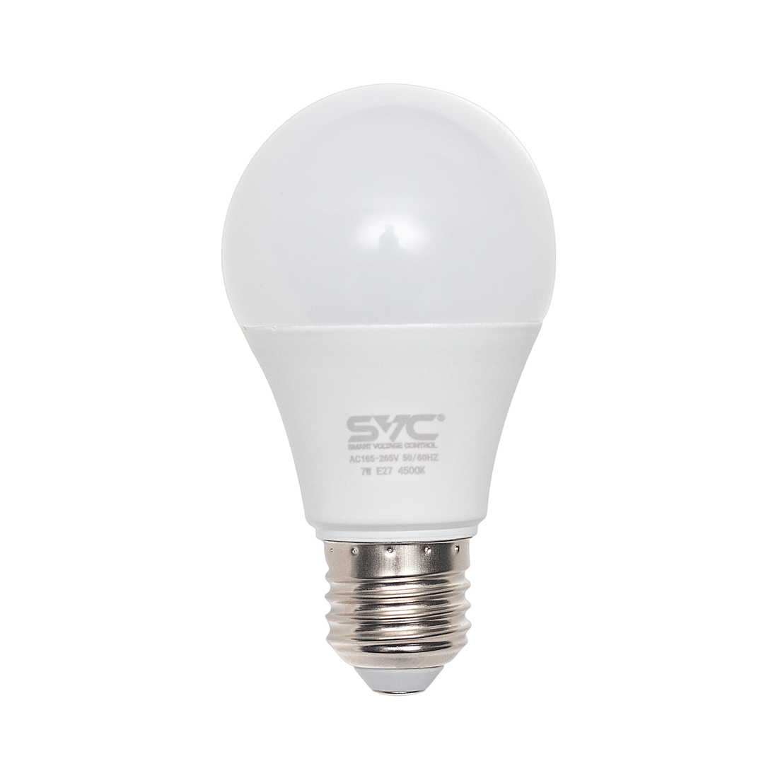 SVC Эл. лампа светодиодная SVC LED G45-7W-E27-4500K, Нейтральный
