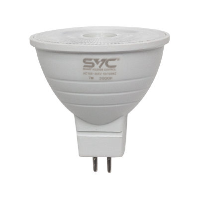 SVC Эл. лампа светодиодная SVC LED JCDR-7W-GU5.3-3000K, Тёплый
