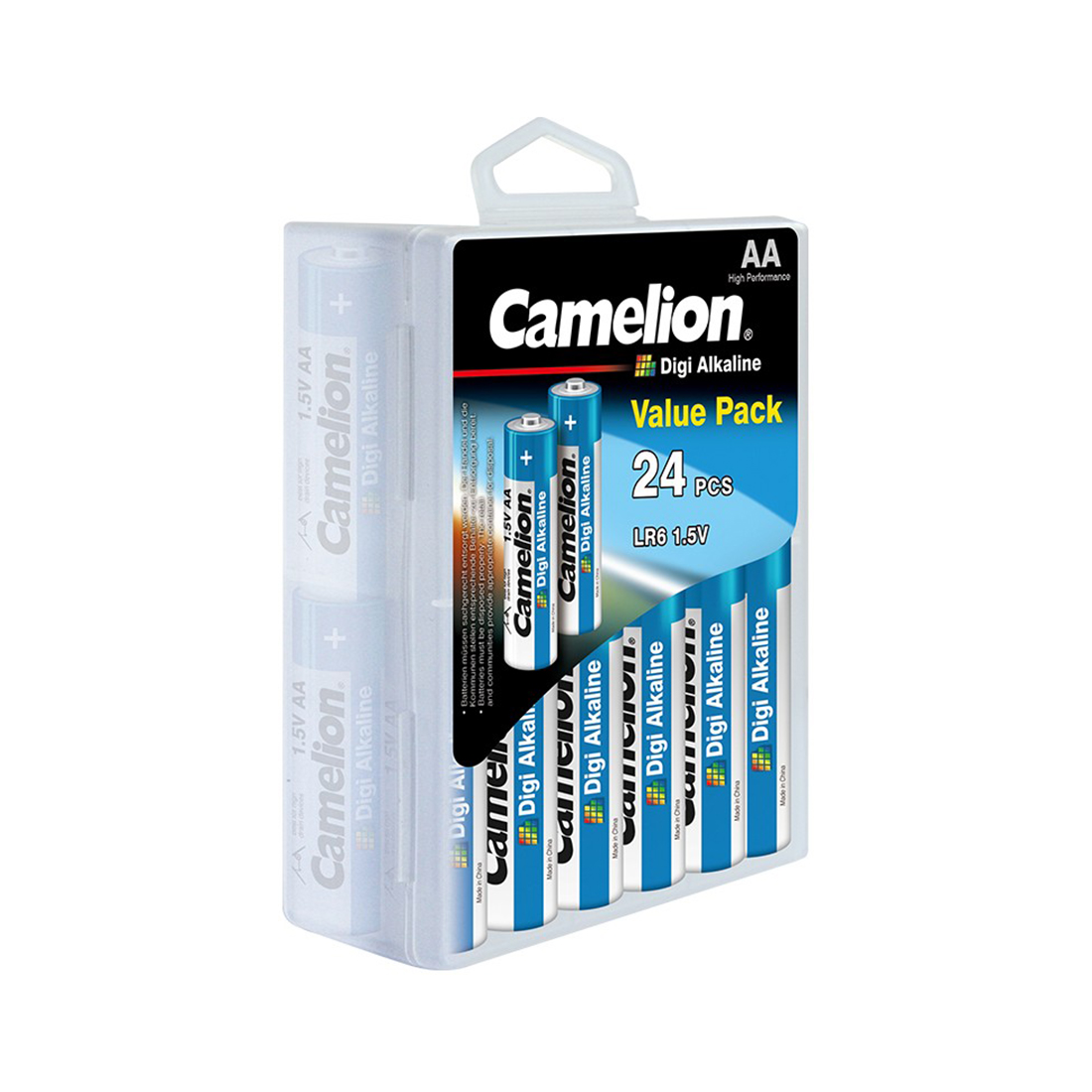 Camelion Батарейка CAMELION Digi Alkaline LR6-PBH24DG 24 шт. в упак.