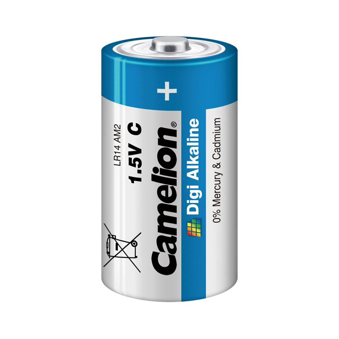 Camelion Батарейка CAMELION Digi Alkaline LR14-BP2DG 2 шт. в блистере