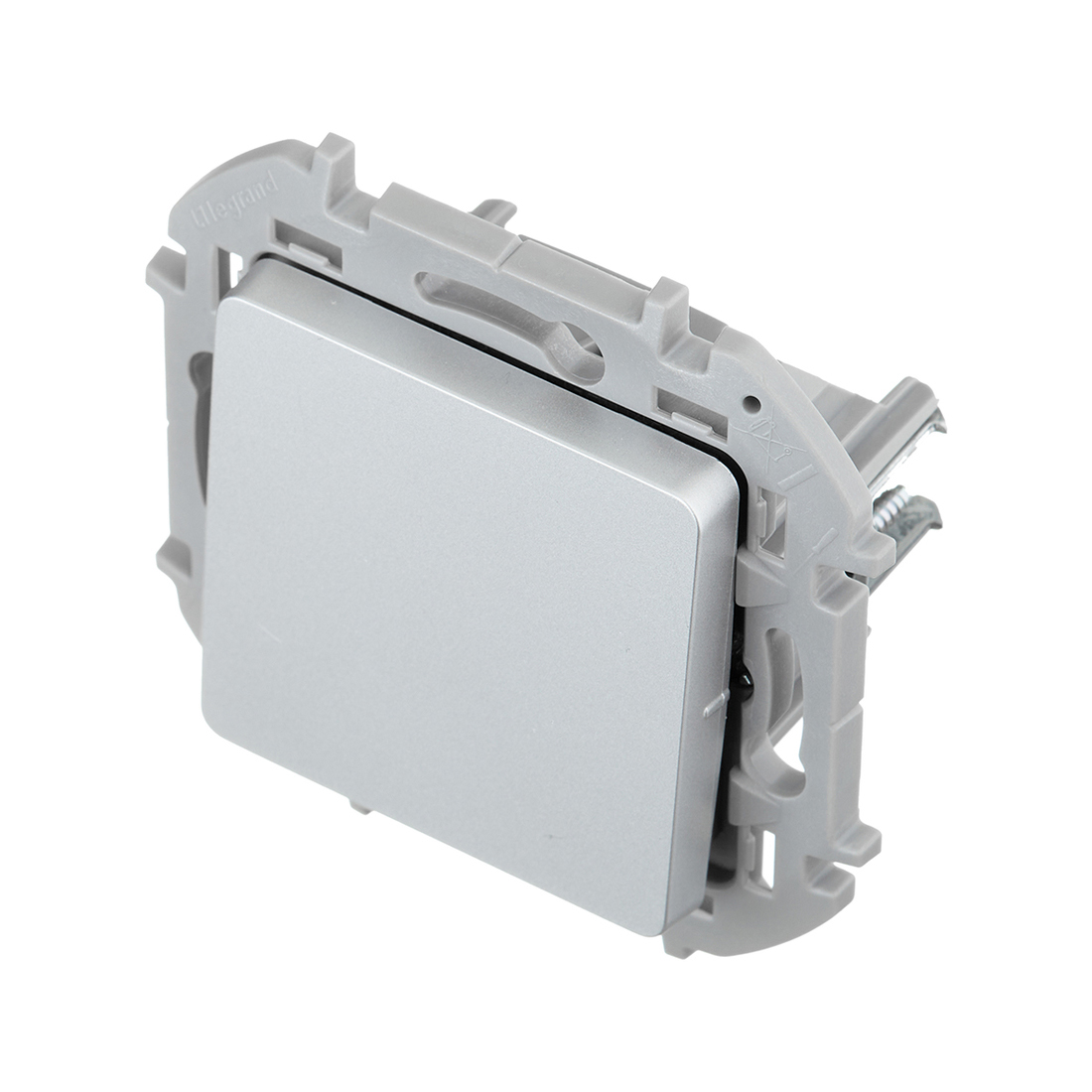 Legrand Переключатель перекрёстный одноклавишный Legrand 673682 Inspiria с/у алюминий