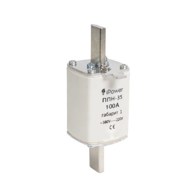 iPower Предохранитель плавкий iPower ППН-35 100А габарит 1