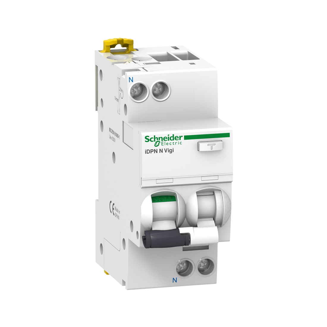 Schneider Electric Дифференциальный автоматический выключатель SE A9D31625 Acti9 1P+N 25 А C 30 мА тип AC 6 кА
