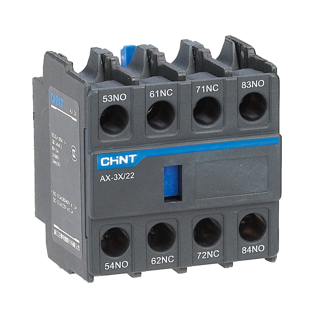 CHINT Приставка доп.контакты CHINT AX-3X/22 к Контактору NXC-06~630