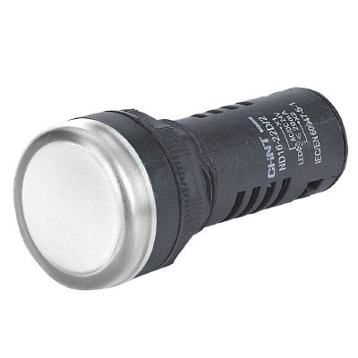 CHINT Индикатор CHINT ND16-22D/2 белый AC/DC230В