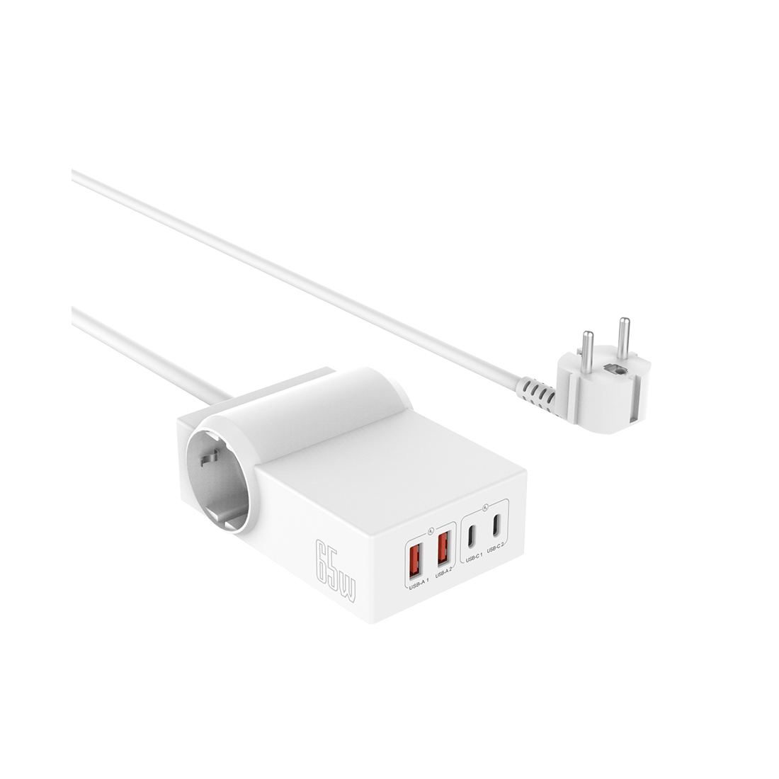 SVC Зарядное устройство Power Strip Desktop Charger SVC 65W ac-222