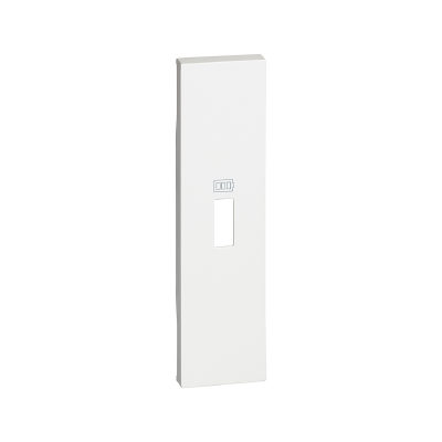 Bticino Лицевая панель Bticino KW10C Living Now для зарядных устройств USB 1 модуль белый