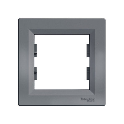Schneider Electric Рамка SE EPH5800162 Asfora 1 постовая сталь