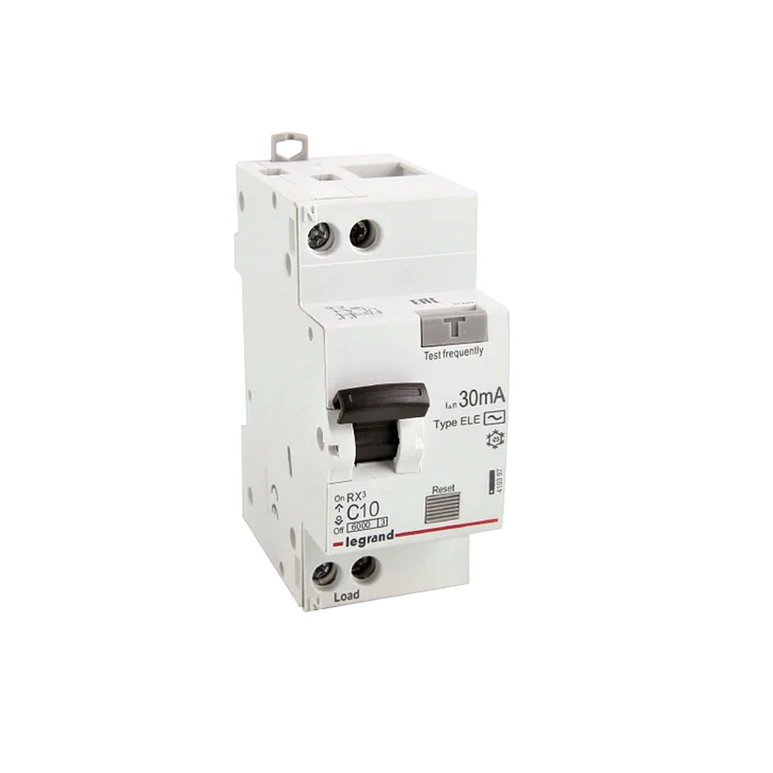 Legrand АВДТ Legrand 419397 1П+Н 10А АC RX3 30мA