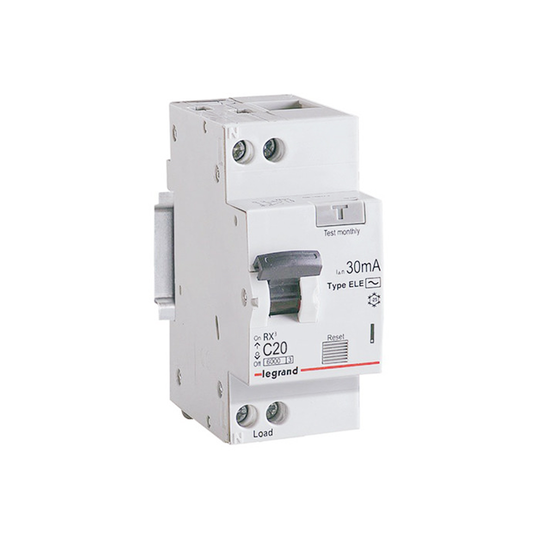 Legrand АВДТ Legrand 419400 1П+Н 20А АC RX3 30мA