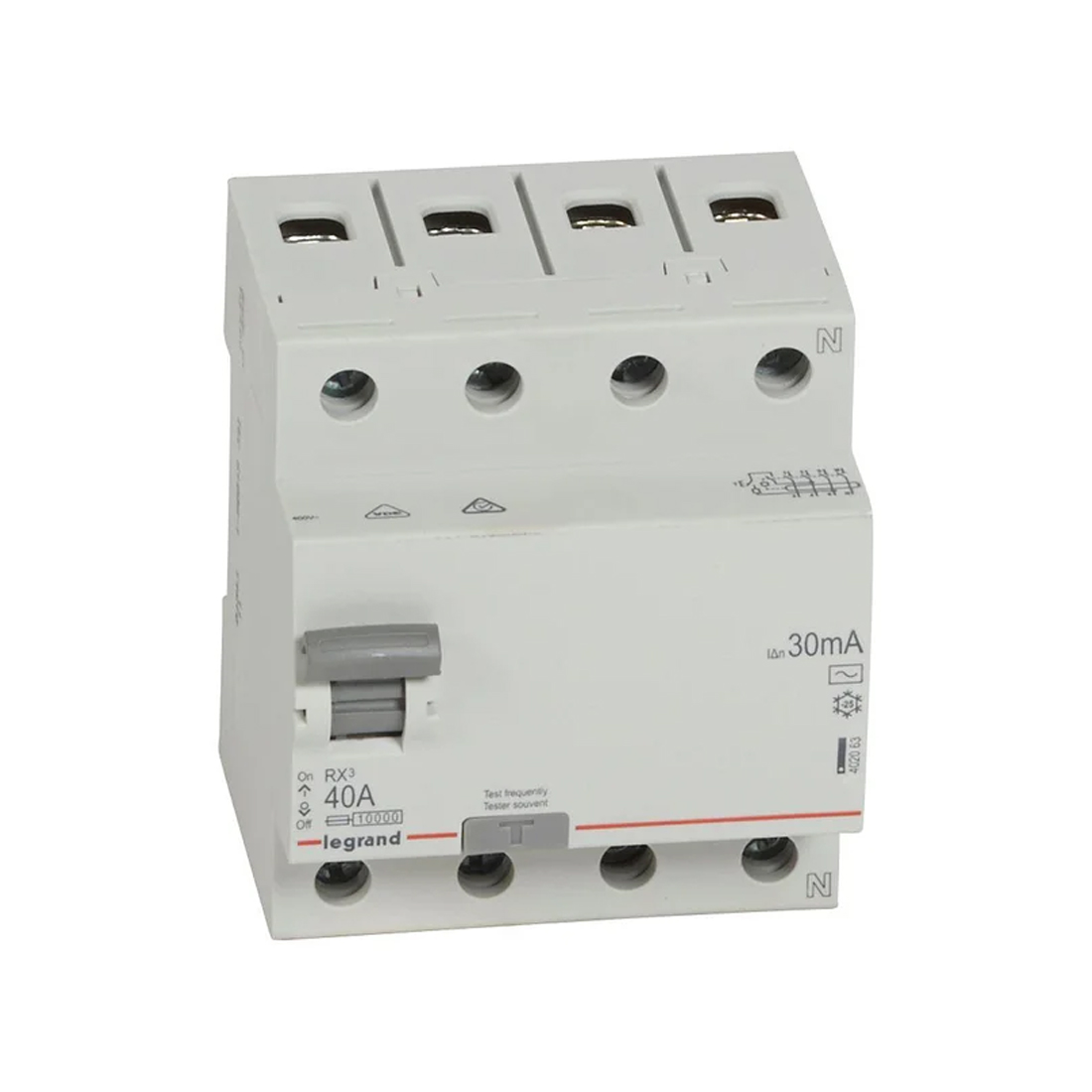 Legrand ВДТ Legrand 402063 4П 40А АC RX3 30мA