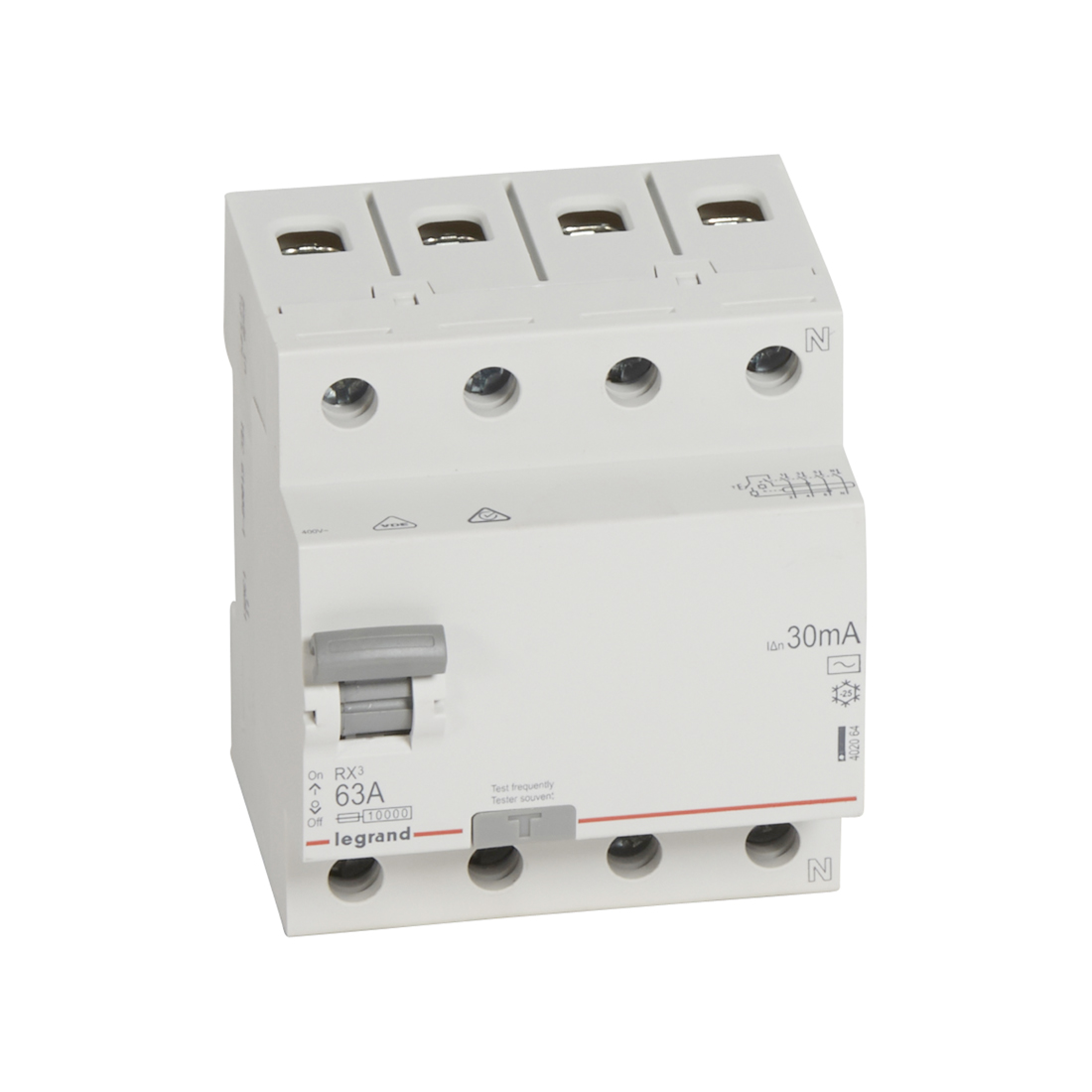 Legrand ВДТ Legrand 402064 4П 63А АC RX3 30мA