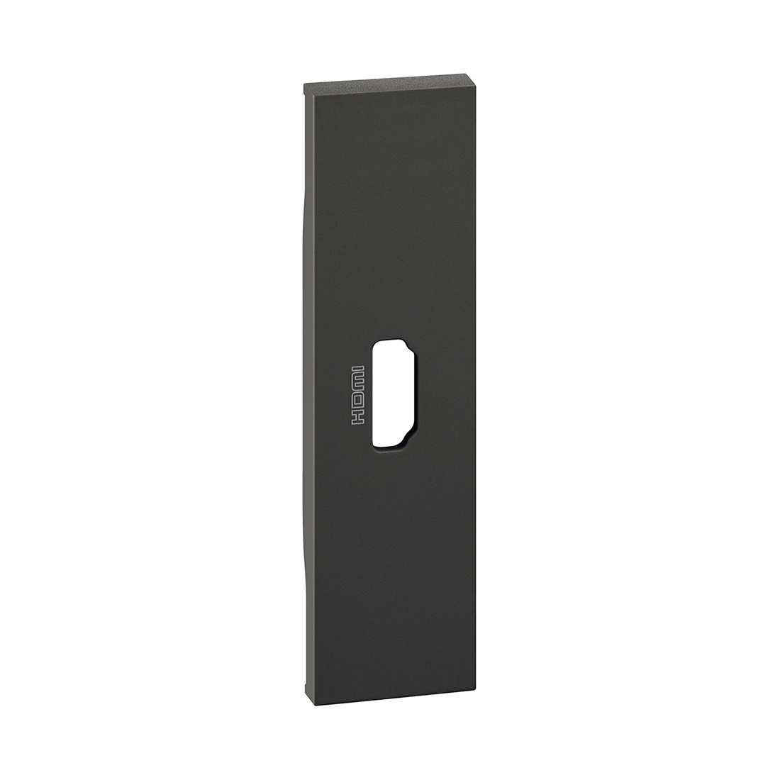 Bticino Лицевая панель Bticino KG14 Living Now для розетки HDMI 1 модуль черный