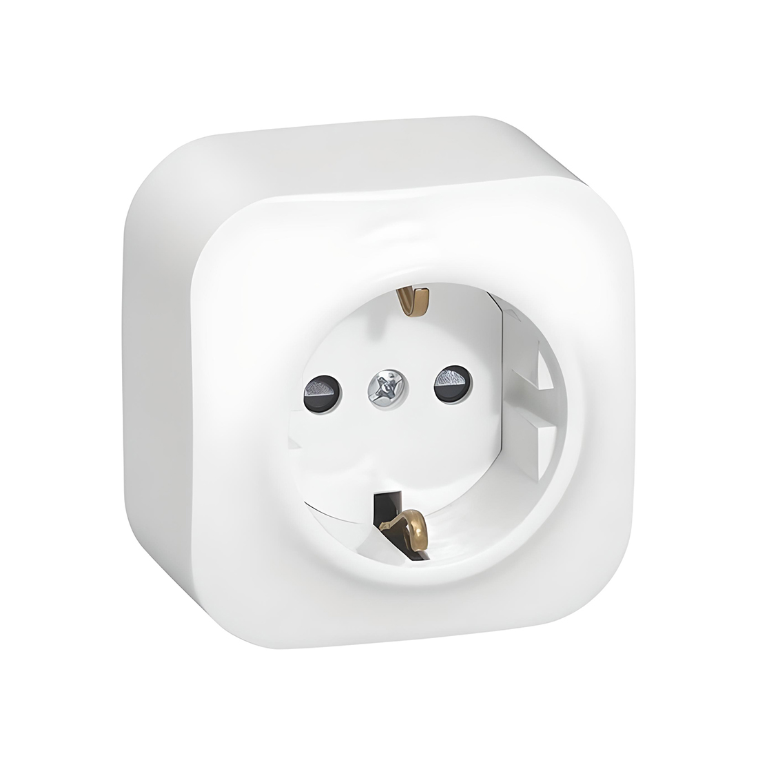 Legrand Розетка с зк с зш Legrand Forix 16A 250В IP20 накладная белый