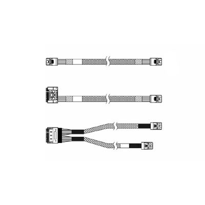 Lenovo Комплект интерфейсных кабелей ThinkSystem SR250 Series 3.5"/2.5" RAID Cable Kit 4X97A81455