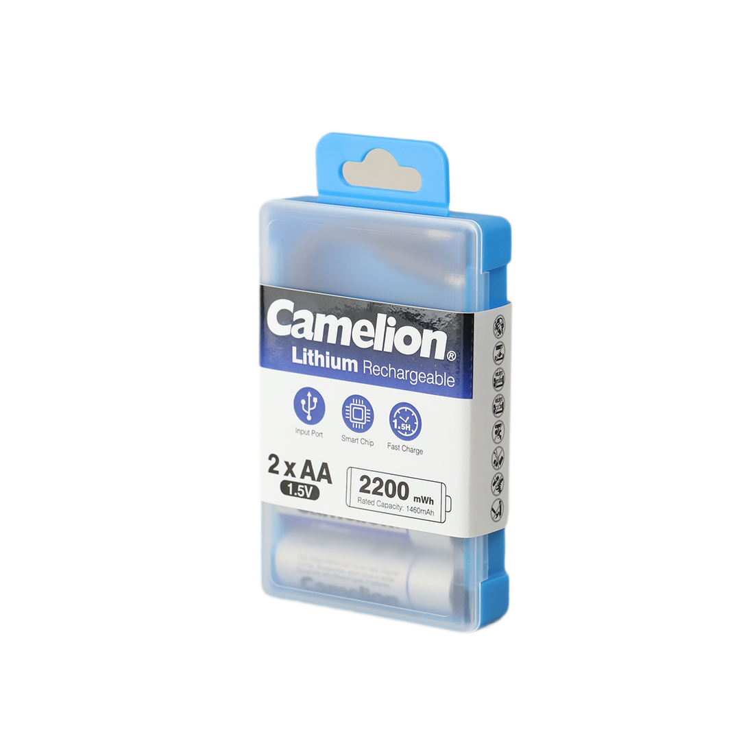 Camelion Аккумулятор CAMELION Lithium UB-AA2200-PBH2 2шт (перезаряжаемые от USB)