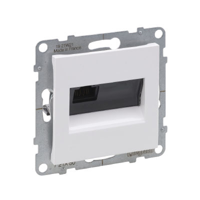 Legrand Информационная розетка одинарная Suno RJ45 Кат.5e UTP Белый