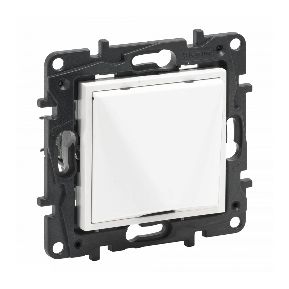 Legrand Вывод кабеля Niloe Step с фиксатором IP21 Белый