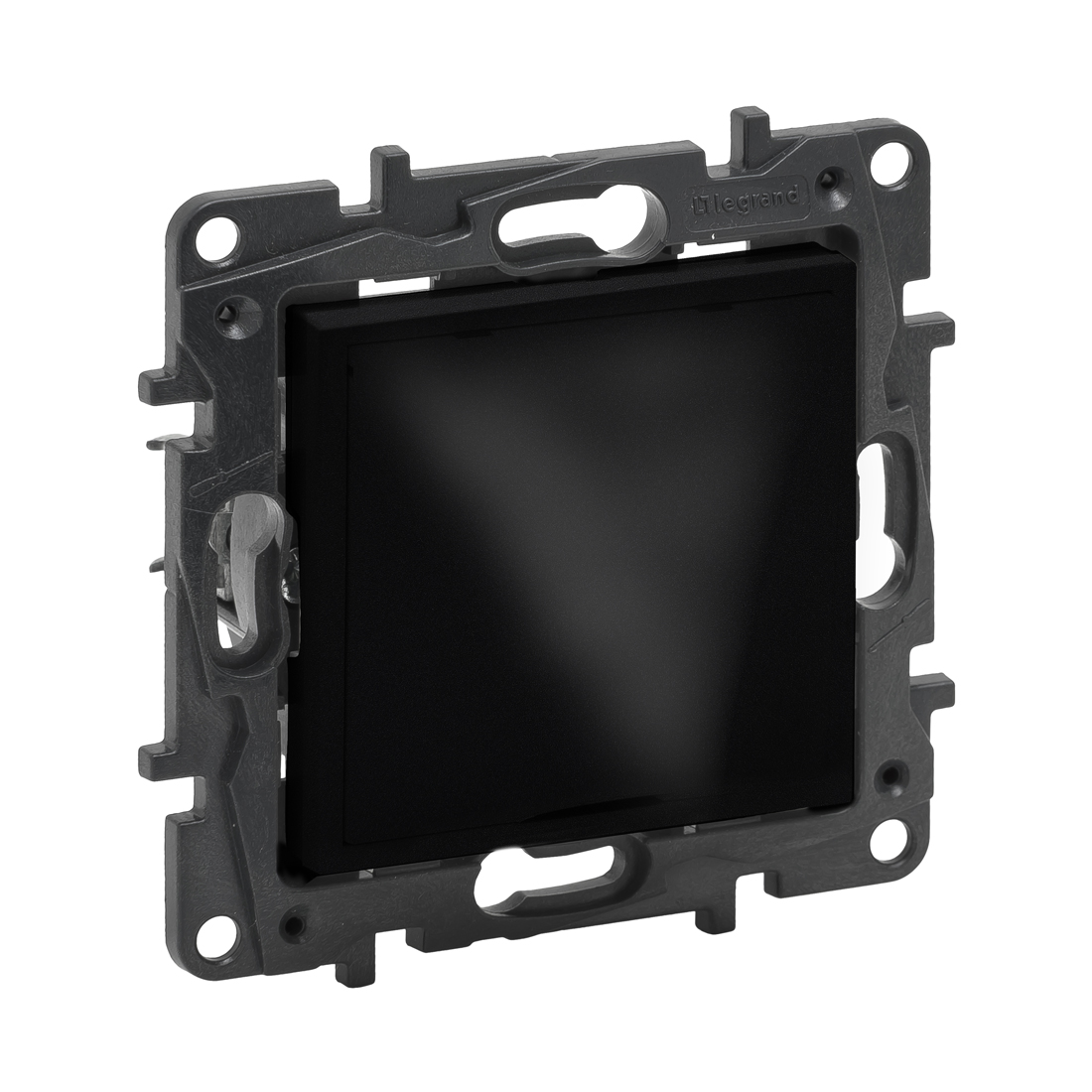 Legrand Вывод кабеля Niloe Step с фиксатором IP21 Чёрный