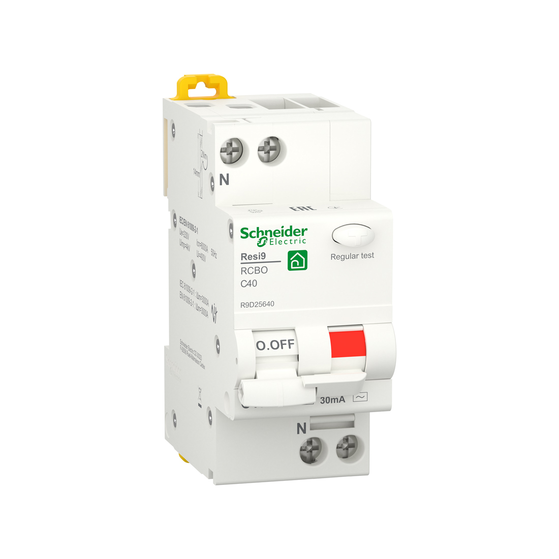 Schneider Electric Дифференциальный автоматический выключатель SE АВДТ 1P+N С 40А 6 kA 30мА АС