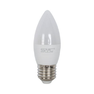SVC Лампа светодиодная SVC LED C35-9W-E27-4000K Свеча Нейтральный