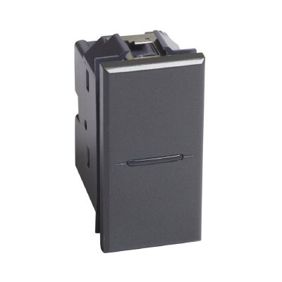 No name Кнопка AXL Legrand HS4005N 10А 1м антрацит