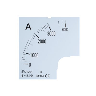iPower Шкала для амперметра iPower 3000/5