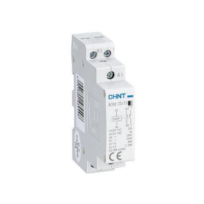 CHINT Контактор модульный CHINT NCH8-20/11 20A 1НО+1НЗ AC220/230В 50Гц