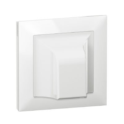 Legrand Вывод кабеля Suno IP21 с лицевой панелью без клемм Белый