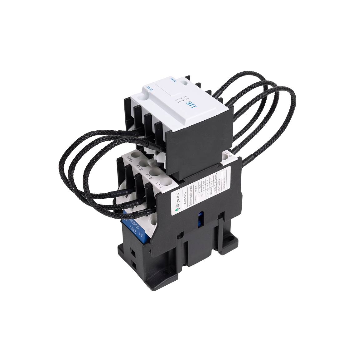 iPower Контактор КРМ iPower CJ19-25A 10кВАр 1НО+1НЗ 230В