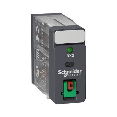 Schneider Electric Реле интерфейсное RXG SE RXG22P7 тест. 5А 230В LED 2CO