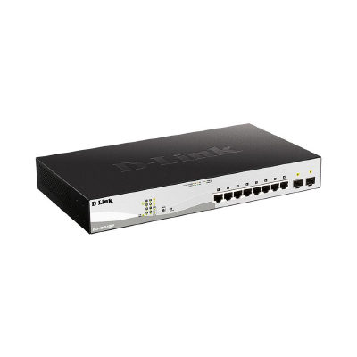 D-Link Коммутатор D-Link DGS-1210-10MP/FL2A