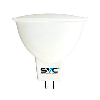 SVC Лампа светодиодная SVC LED MR16-7W-GU5.3-6500K Холодный