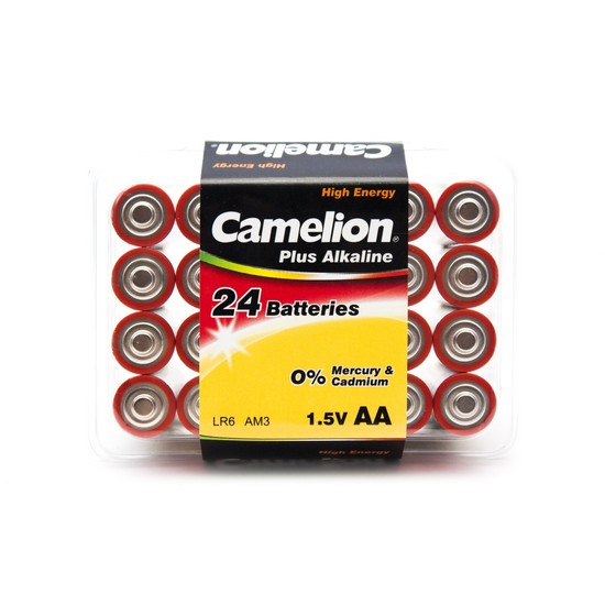 Camelion Батарейка CAMELION Plus Alkaline LR6-PB24 24 шт. в упак.