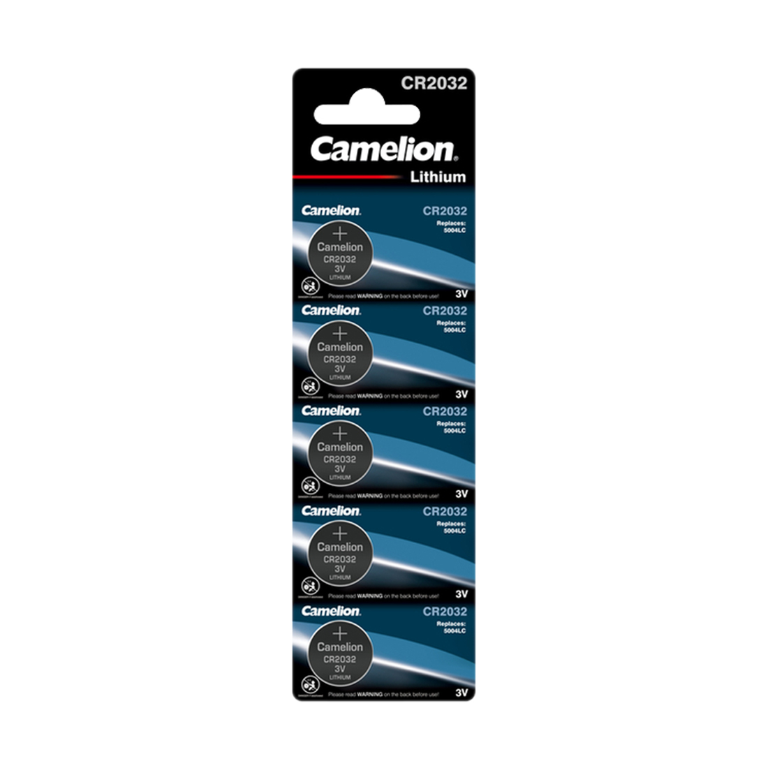 Camelion Батарейка CAMELION Lithium CR2032-BP5 5 шт. в блистере
