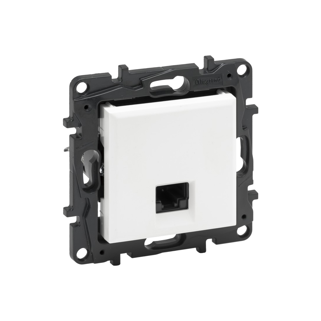Legrand Информационная розетка одинарная Niloe Step RJ45 Кат.6 UTP Белый new