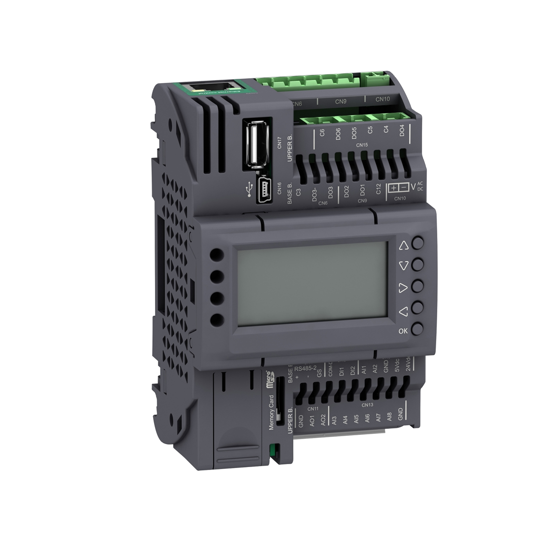 Schneider Electric ПЛК М172 SE TM172PDG18R M172 дисплей 18 I/O ETH 2 MODBUS