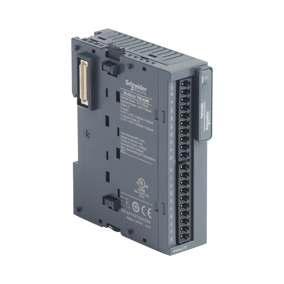 Schneider Electric Модуль расширения SE TM3AM6 аналоговый ТМ3 4 входа 2 выхода