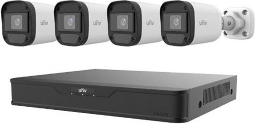 Uniview Уличная HD видеокамера KIT/XVR301-04G3/4*UAC-B112-F28