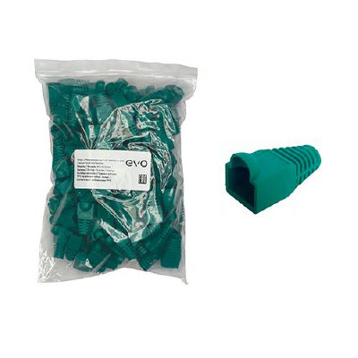 EVO Колпачки RJ45 Cat5/Cat6 (100 шт/пакет)